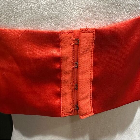 Target Black History Month Exclusive – Red Satin Corset Top - Picture 5 of 8